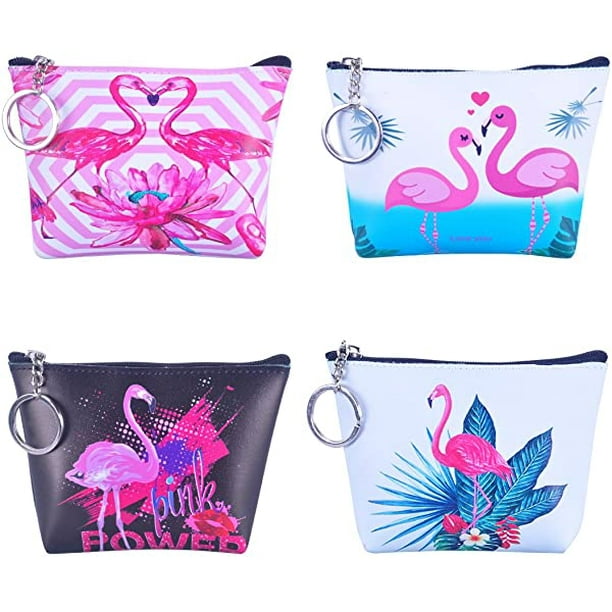 Hot Red Flamingo Cute Buckle Coin Purses Buckle Buckle Change Purse Wallets 